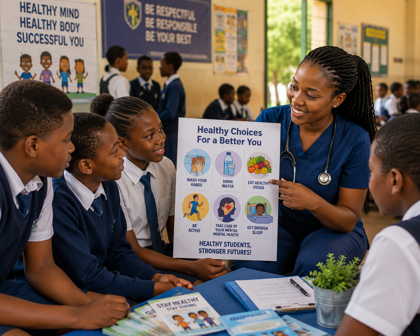 School wellness and community health education
