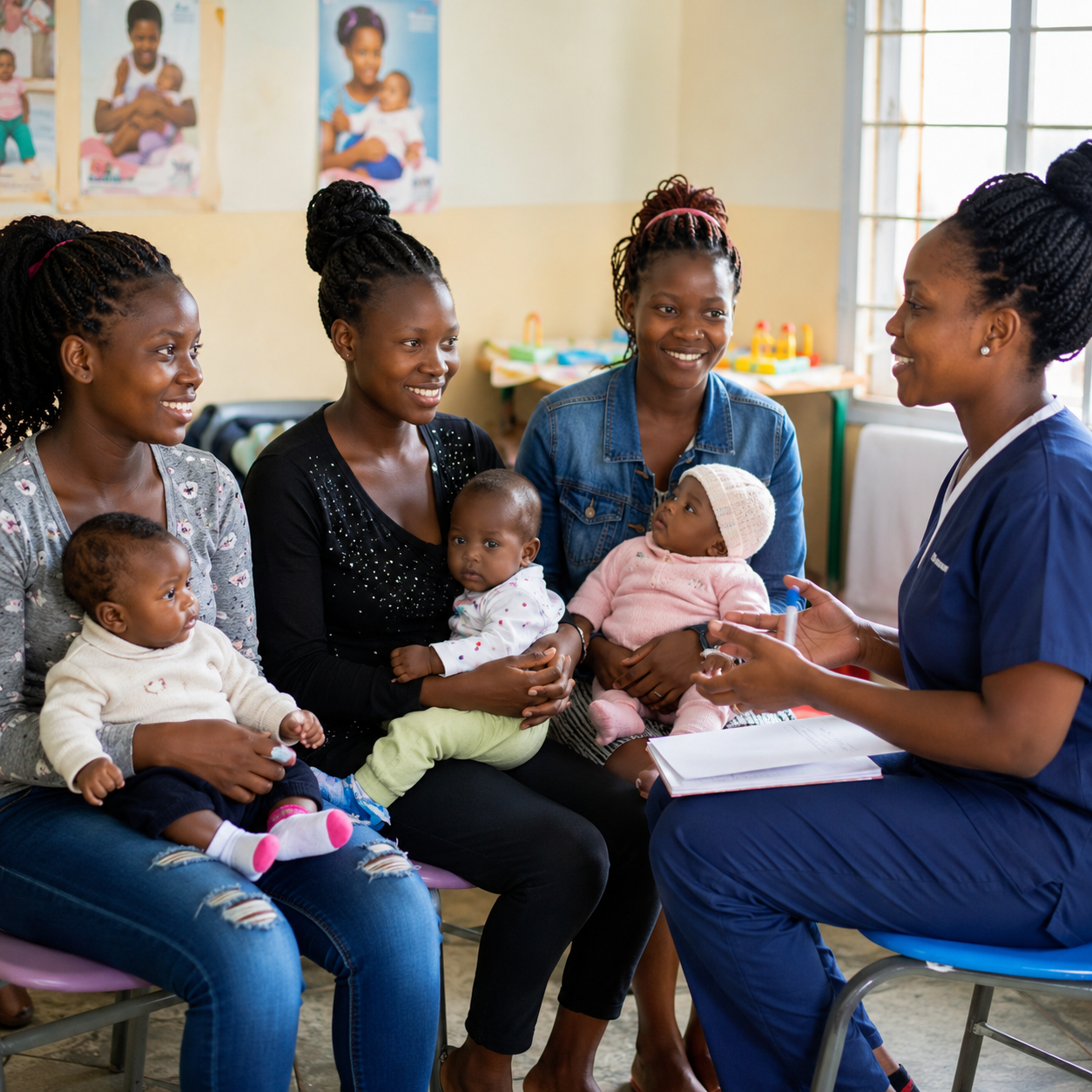Teen mothers support and adolescent wellness